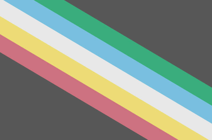 Disability pride flag.